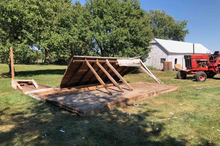 Mower Shed Teardown